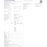 Cecotec réfrigérateur de deux portes bolero coolmarket combi 205 df blanc e. réfrigérateur blanc, 117l, 169 cm de haut, dégivrag
