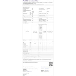 Cecotec réfrigérateur de deux portes bolero coolmarket combi 205 df blanc e. réfrigérateur blanc, 117l, 169 cm de haut, dégivrag