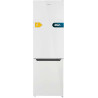 Cecotec Réfrigérateur 262 L Bolero CoolMarket Combi 262 Blanc E, Classe E, Économie d'énergie, Lumière LED, Plateaux en verre, C
