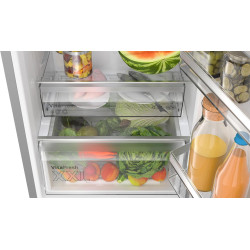 Bosch KGN39VLCT, Série 4, Réfrigérateur combiné pose-libre, 363 L, 203 x 60 (H x L), Inox