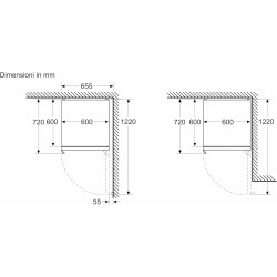 Bosch KGN39VLCT, Série 4, Réfrigérateur combiné pose-libre, 363 L, 203 x 60 (H x L), Inox