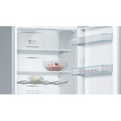 Bosch KGN36VLED Série 4 Réfrigérateur combiné pose-libre - 326 L - 186 x 60 (H x L) - Inox