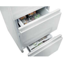 Réfrigérateur combiné inversé HAIER HTR3518ENMW