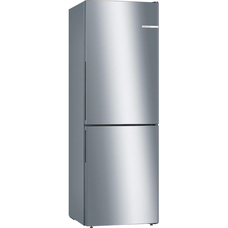 Bosch KGV33VLEAS - Réfrigérateur combiné pose libre - Série 4 - 288L - Froid brassé - L 60cm x H 176cm - Inox