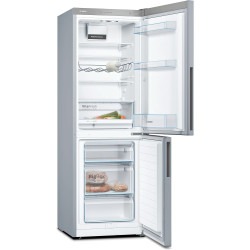 Bosch KGV33VLEAS - Réfrigérateur combiné pose libre - Série 4 - 288L - Froid brassé - L 60cm x H 176cm - Inox