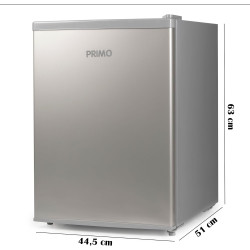 PRIMO PR154FR Réfrigérateur Table Top - 66L - E - Autonome - Argent