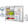 PRIMO PR154FR Réfrigérateur Table Top - 66L - E - Autonome - Argent