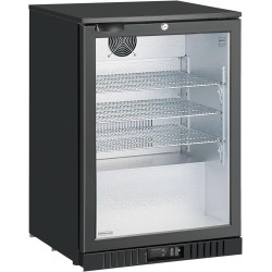 METRO Professional Réfrigérateur à Boissons GBC3001, Plastique/Métal/Verre, 60x53x86.5cm, 127 L, Ventilateur Statique, avec Serr