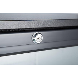 METRO Professional Réfrigérateur à Boissons GBC3001, Plastique/Métal/Verre, 60x53x86.5cm, 127 L, Ventilateur Statique, avec Serr
