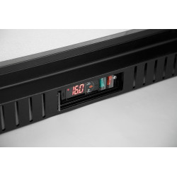 METRO Professional Réfrigérateur à Boissons GBC3001, Plastique/Métal/Verre, 60x53x86.5cm, 127 L, Ventilateur Statique, avec Serr