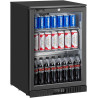 METRO Professional Réfrigérateur à Boissons GBC3001, Plastique/Métal/Verre, 60x53x86.5cm, 127 L, Ventilateur Statique, avec Serr