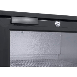 METRO Professional Arrière Bar Réfrigéré GBC3002, Tôle Galvanisée/Aluminium/Verre, 90 x 53 x 86,5 cm, 198 L, Froid Ventilé, 160 