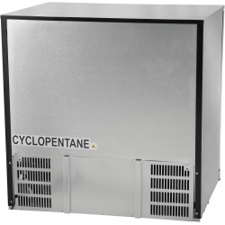 METRO Professional Arrière Bar Réfrigéré GBC3002, Tôle Galvanisée/Aluminium/Verre, 90 x 53 x 86,5 cm, 198 L, Froid Ventilé, 160 