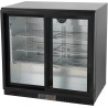 METRO Professional Arrière bar GBC3102, tôle galvanisée/aluminium/verre, 90 x 52 x 86,5 cm, 198 L, froid ventilé, 160 W, avec se