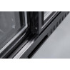 METRO Professional Arrière bar GBC3102, tôle galvanisée/aluminium/verre, 90 x 52 x 86,5 cm, 198 L, froid ventilé, 160 W, avec se