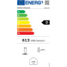 METRO Professional Arrière bar GBC3102, tôle galvanisée/aluminium/verre, 90 x 52 x 86,5 cm, 198 L, froid ventilé, 160 W, avec se