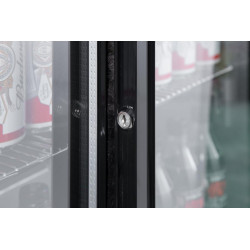 METRO Professional Arrière Bar Réfrigéré GBC3103, Aluminium/Verre, 135 x 52 x 86.5 cm, 308 L, Refroidissement par Air,160 W, ave