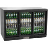 METRO Professional Arrière Bar Réfrigéré GBC3103, Aluminium/Verre, 135 x 52 x 86.5 cm, 308 L, Refroidissement par Air,160 W, ave