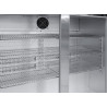 METRO Professional Arrière Bar GBC3002S, Inox/Verre, 90 x 53 x 86,5 cm, 198 L, 160 W, Froid Ventilé, avec Serrure, Argenté