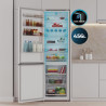 Cecotec réfrigérateur combi 456l total no frost bolero coolmarket combi 456 blanc glass e. hauteur 201cm et 59,5cm largeur, max 