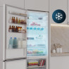 Cecotec réfrigérateur combi 456l total no frost bolero coolmarket combi 456 blanc glass e. hauteur 201cm et 59,5cm largeur, max 