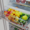 Cecotec réfrigérateur combi 456l total no frost bolero coolmarket combi 456 blanc glass e. hauteur 201cm et 59,5cm largeur, max 