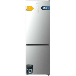 Cecotec Réfrigérateur Combi 456L Total No Frost Bolero CoolMarket Combi 456 Inox E. Hauteur 201cm et 59,5cm Largeur, MAX INSIDE 
