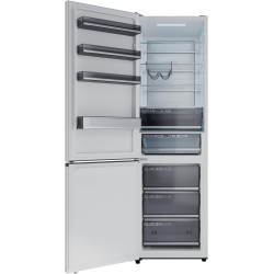 Cecotec réfrigérateur combi 456l total no frost bolero coolmarket combi 456 blanc glass c, hauteur 201 cm et 59,5 cm largeur, ma