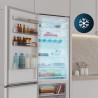 Cecotec réfrigérateur combi 456l total no frost bolero coolmarket combi 456 blanc glass c, hauteur 201 cm et 59,5 cm largeur, ma