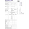 Cecotec réfrigérateur combi 456l total no frost bolero coolmarket combi 456 blanc glass c, hauteur 201 cm et 59,5 cm largeur, ma