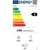 Cecotec réfrigérateur combi 456l total no frost bolero coolmarket combi 456 blanc glass c, hauteur 201 cm et 59,5 cm largeur, ma