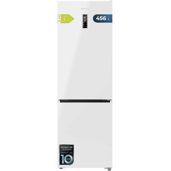 Cecotec réfrigérateur combi 456l total no frost bolero coolmarket combi 456 blanc c. hauteur 201cm et 59,5cm largeur, max inside