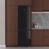 Cecotec réfrigérateur combi 456l total no frost bolero coolmarket combi 456 noir glass c. hauteur 201cm et 59,5cm largeur, max i