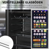 Merax Mini réfrigérateur de 76 l, autonome, avec réfrigérateur de 70 l + congélateur de 6 l, étagères réglables, lumière LED, su