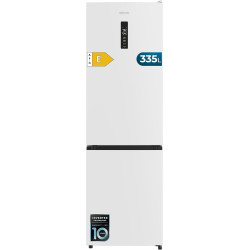 Cecotec réfrigérateur combi 335l no frost bolero coolmarket combi 335 blanc e. hauteur 195,3cm et 59,5cm largeur, compresseur in