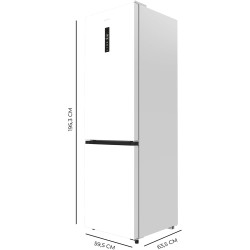 Cecotec réfrigérateur combi 335l no frost bolero coolmarket combi 335 blanc e. hauteur 195,3cm et 59,5cm largeur, compresseur in