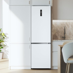 Cecotec réfrigérateur combi 335l no frost bolero coolmarket combi 335 blanc e. hauteur 195,3cm et 59,5cm largeur, compresseur in
