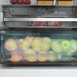 Cecotec réfrigérateur combi 335l no frost bolero coolmarket combi 335 blanc e. hauteur 195,3cm et 59,5cm largeur, compresseur in