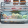Cecotec réfrigérateur combi 335l no frost bolero coolmarket combi 335 noir glass e. hauteur 195,3cm et 59,5cm largeur, compresse