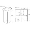 Bosch KWK36ABGA Série 6 Réfrigérateur à vin 186 x 60 cm 199 bouteilles Température 5-20 °C Deux zones de température 405 L Éclai