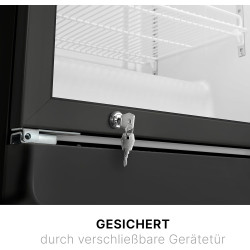 Bomann, Réfrigérateur pour boissons 347L, Eclairage intérieur LED KSG7351, Noir