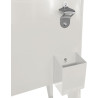 AXI Retro Cooler Blanc | Réfrigérateur De Boissons Mobile pour L’Extérieur/Le Jardin | Glacière 76 Litre