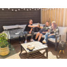 AXI Retro Cooler INOX | Réfrigérateur De Boissons Mobile pour L’Extérieur/Le Jardin | Glacière 76 Litre