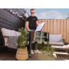 AXI Retro Cooler Noir | Réfrigérateur De Boissons Mobile pour L’Extérieur/Le Jardin | Glacière 76 Litre