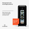 Klarstein - Cave à vin autonome - 1 zone - Petite armoire à vin - Avec porte en verre - Pour l'intérieur et l'extérieur - 15 bou