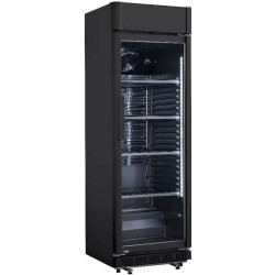METRO Professional Réfrigérateur à Boissons/Frigo Vitré GSC2360CB, 62 x 64.6 x 193.5 cm, 347 L, Froid Ventilé, 180 W, avec Serru