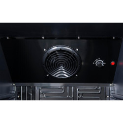 METRO Professional Réfrigérateur à Boissons/Frigo Vitré GSC2360CB, 62 x 64.6 x 193.5 cm, 347 L, Froid Ventilé, 180 W, avec Serru
