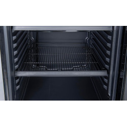 METRO Professional Réfrigérateur à Boissons/Frigo Vitré GSC2350B, 62 x 63.6 x 201.1cm, 324L, Froid Ventilé, 180W, 1 Porte Vitrée