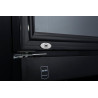 METRO Professional Réfrigérateur à Boissons/Frigo Vitré GSC2350B, 62 x 63.6 x 201.1cm, 324L, Froid Ventilé, 180W, 1 Porte Vitrée