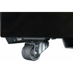 METRO Professional Réfrigérateur à Boissons/Frigo Vitré GSC2350B, 62 x 63.6 x 201.1cm, 324L, Froid Ventilé, 180W, 1 Porte Vitrée